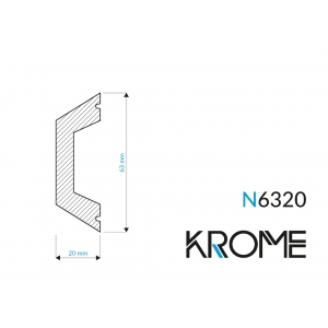 Listwa ścienna KROME N6320